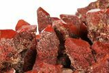 Phenomenal, Natural, Red Quartz Crystal Cluster - Morocco #131360-4